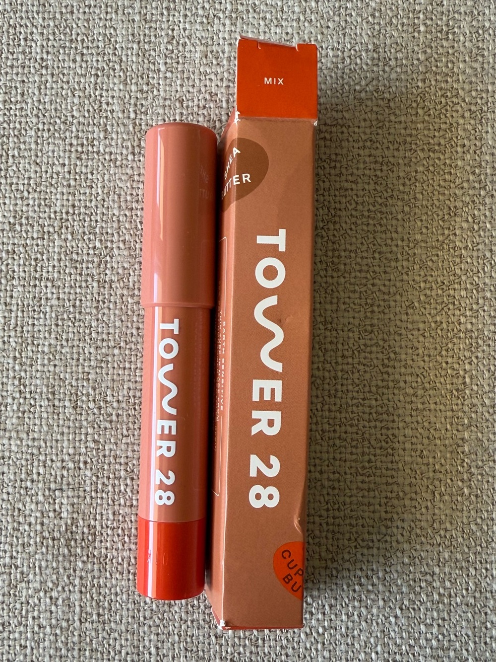 NEW Tower 28 Mix Tinted Lip Balm Lipstick